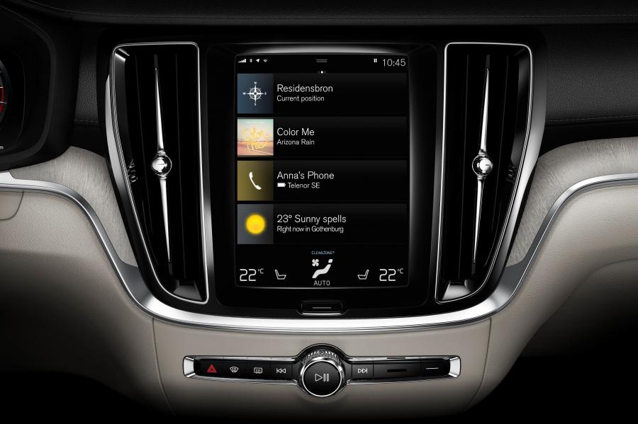 Детали интерьера Volvo S60 T6 Inscription 2018 года  (WW) (фото 41 из 65)